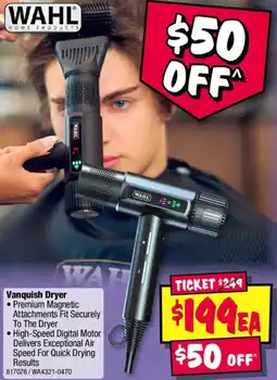 JB Hi-Fi Vanquish Dryer offer