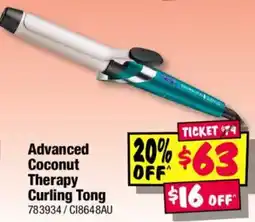 JB Hi-Fi Advanced Coconut Therapy Curling Tong offer