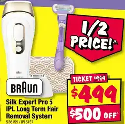 JB Hi-Fi Silk Expert Pro 5 IPL Long Term Hair Removal System offer