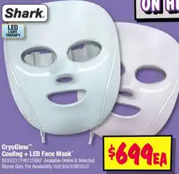JB Hi-Fi CryoGlow™ Cooling + LED Face Mask offer