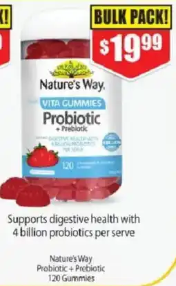 Chemist Warehouse Nature's Way Probiotic + Prebiotic offer