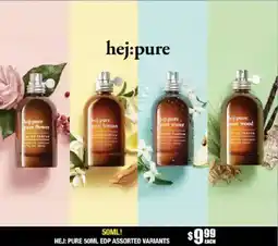 Chemist Warehouse HEJ: PURE EDP offer