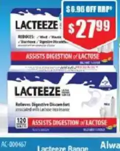 Chemist Warehouse Lacteeze offer
