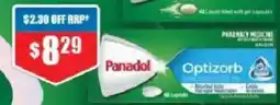 Chemist Warehouse Panadol Optizorb offer