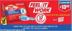 Chemist Warehouse Pain Relief Naproxen Liquid Capsules offer