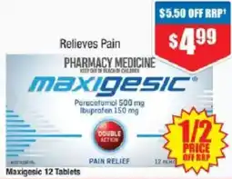 Chemist Warehouse Maxigesic offer