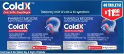 Chemist Warehouse ColdX Cold & Flu Tablets Day & Night offer