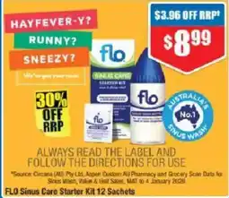 Chemist Warehouse FLO Sinus Care Starter Kit offer