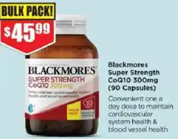 Chemist Warehouse Blackmores Super Strength CoQ10 offer