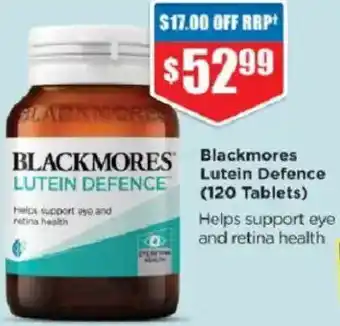 Chemist Warehouse Blackmores Lutein Defence offer