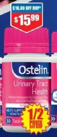 Chemist Warehouse Ostelin Urinary Tract Health offer