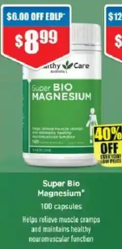 Chemist Warehouse Super Bio Magnesium offer