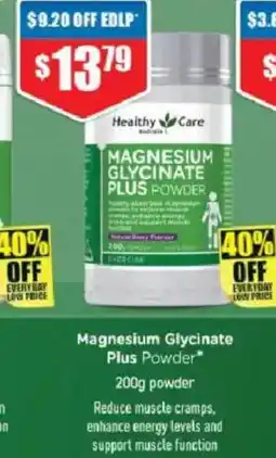Chemist Warehouse Magnesium Glycinate Plus Powder offer