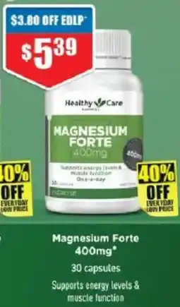 Chemist Warehouse Magnesium Forte offer
