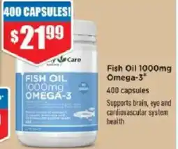 Chemist Warehouse Fish Oil 1000mg Omega-3 offer