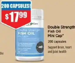 Chemist Warehouse Double Strength Fish Oil Mini Cap offer