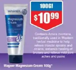 Chemist Warehouse Wagner Magnesium Cream offer