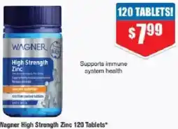 Chemist Warehouse Wagner High Strength Zinc offer