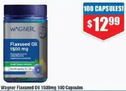 Chemist Warehouse Wagner Flaxseed Oil offer