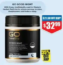 Chemist Warehouse Go good night offer