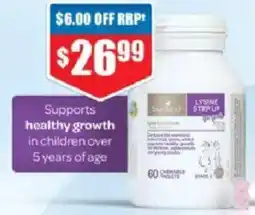 Chemist Warehouse Bio Island Lysine Step Up for Youth offer