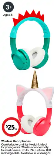 Coles Wireless Headphones offer