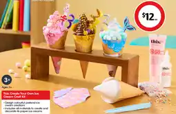 Coles This. Create Your Own Ice Cream Craft Kit offer