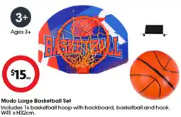 Coles Modo Large Basketball Set offer