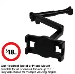 Coles Car Headrest Tablet or Phone Mount offer
