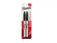 Sharpie Fine Permanent Markers 2 Pack