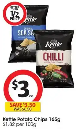 Coles Kettle Potato Chips offer