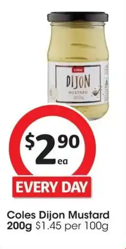 Coles Coles Dijon Mustard offer