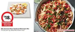 Coles Kbs thawed raw seafood marinara mix offer