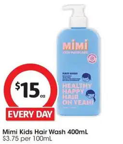 Coles Mimi Kids Hair Wash offer