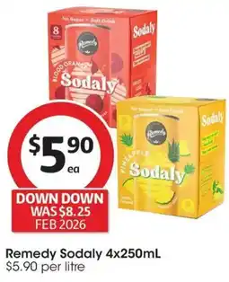 Coles Remedy Sodaly offer