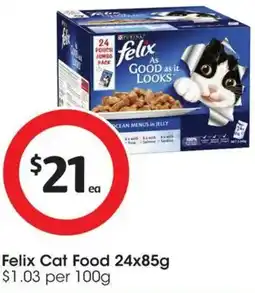 Coles Felix Cat Food offer