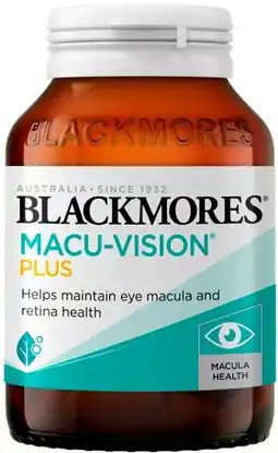 Amcal Pharmacies Blackmores Macu-Vision Plus 120 Tablets offer