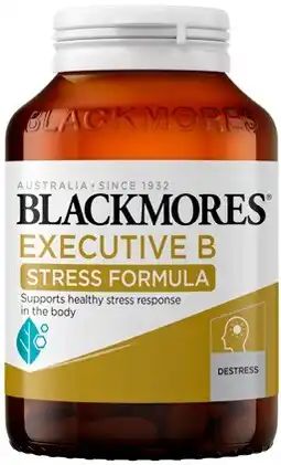 Amcal Pharmacies Blackmores Executive B Stress Formula 160 Tablets offer