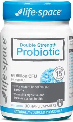 Amcal Pharmacies Life-Space Double Strength Probiotic 30 Capsules offer