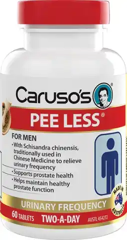 Amcal Pharmacies Caruso’s Pee Less 60 Tablets offer