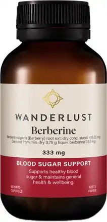 Amcal Pharmacies Wanderlust Berberine 60 Capsules offer