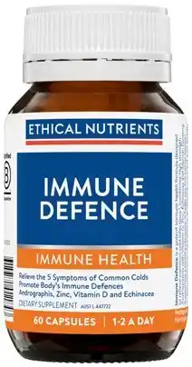 Amcal Pharmacies Ethical Nutrients Immune Defence 60 Capsules offer