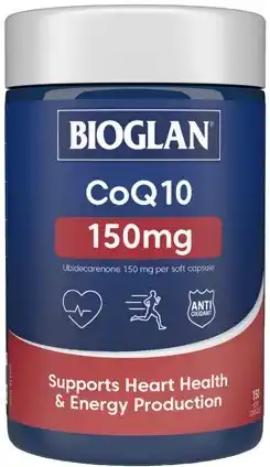 Amcal Pharmacies Bioglan CoQ10 150mg 150 Capsules offer