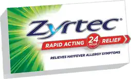 Amcal Pharmacies Zyrtec 10mg 50 Tablets offer