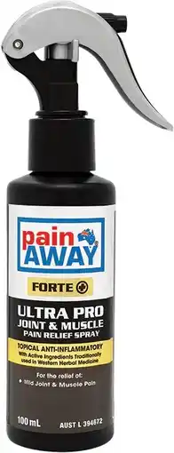 Amcal Pharmacies Pain Away Forte+ Ultra Pro Joint & Muscle Pain Relief Spray offer