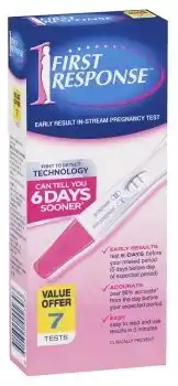 Amcal Pharmacies First Response Instream Pregnancy Test 7 Tests offer