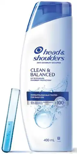 Amcal Pharmacies NEW Head & Shoulders Clean & Balanced Shampoo offer