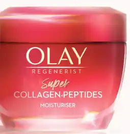 Amcal Pharmacies Olay Regenerist Super Collagen-Peptides Moisturiser offer