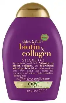 Amcal Pharmacies OGX Biotin & Collagen Shampoo offer