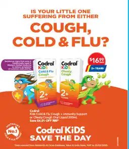 Amcal Pharmacies Codral offer